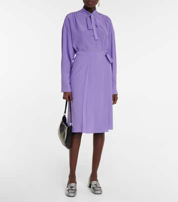 Gonna midi in seta | Prada