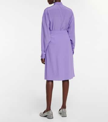 Gonna midi in seta | Prada