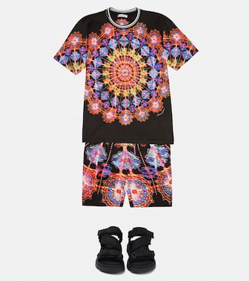Shorts de algodón estampados | Dolce&Gabbana Kids