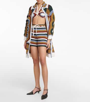 Shorts Luciano in cashmere | Khaite