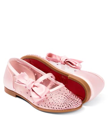 Melodie Strass ballet flats | Christian Louboutin Kids