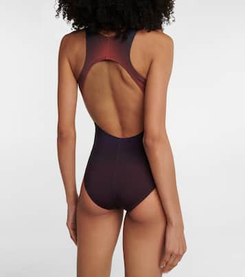 Colorblocked swimsuit | Dries Van Noten