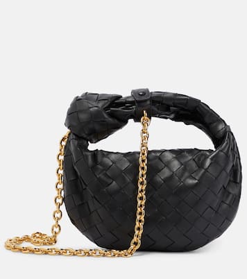 Sac Jodie Chain Mini Intrecciato en cuir | Bottega Veneta