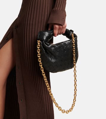 Sac Jodie Chain Mini Intrecciato en cuir | Bottega Veneta