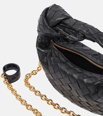 Sac Jodie Chain Mini Intrecciato en cuir | Bottega Veneta
