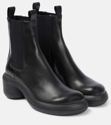 Leather ankle boots | Jil Sander