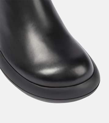 Leather ankle boots | Jil Sander