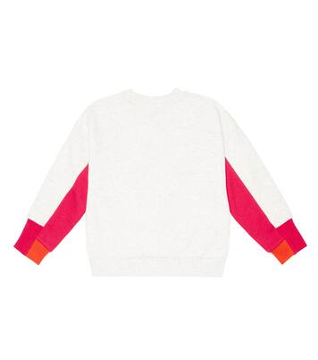 Felpa in misto cotone con ricamo | Kenzo Kids