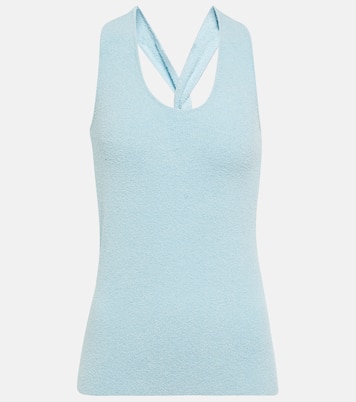 Tank top in misto cotone a coste | Nanushka