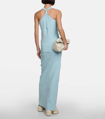 Tank top in misto cotone a coste | Nanushka