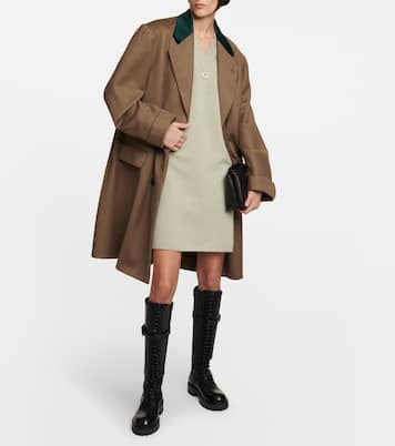 Virgin wool sleeveless minidress | Maison Margiela