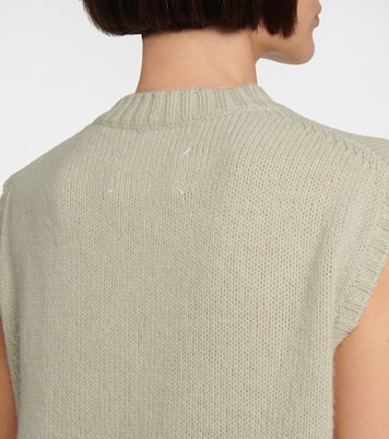 Virgin wool sleeveless minidress | Maison Margiela