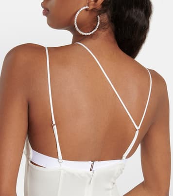 Cutout bodycon minidress | Nensi Dojaka