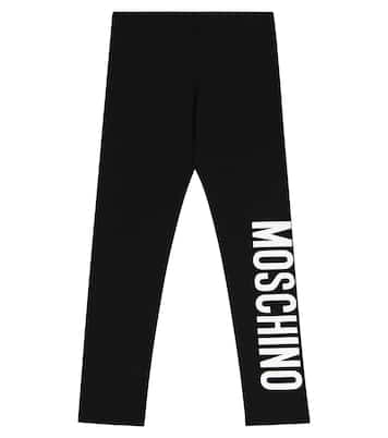 Leggings aus Baumwoll-Jersey | Moschino Kids