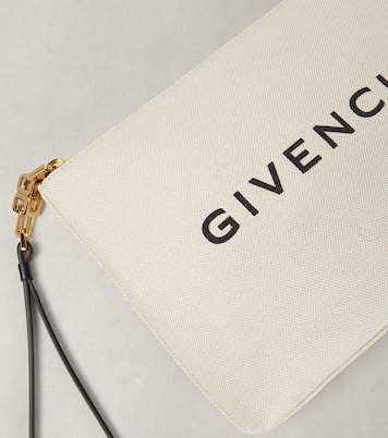 Clutch in canvas di misto cotone | Givenchy