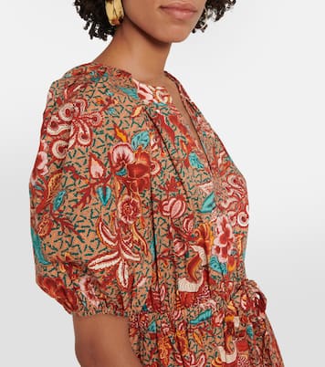 Bedrucktes Midikleid Olina aus Baumwolle | Ulla Johnson
