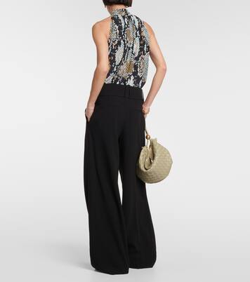 Weite Hose aus Crêpe | Proenza Schouler