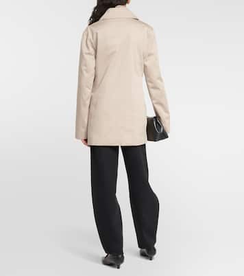 Chaqueta cruzada de algodón | Toteme