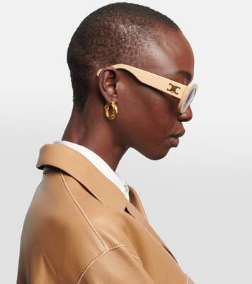 Triomphe rectangular sunglasses | Celine Eyewear