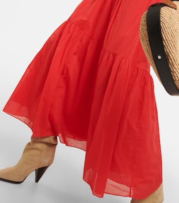 Vestido largo Leoniza de algodón | Marant Etoile