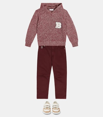 Jeans con gamba arrotondata | Brunello Cucinelli Kids
