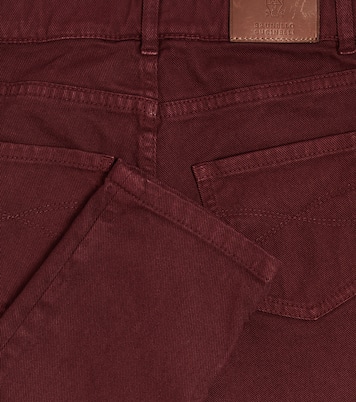 Jeans con gamba arrotondata | Brunello Cucinelli Kids