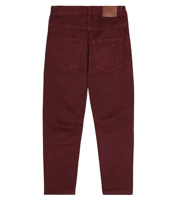 Jeans con gamba arrotondata | Brunello Cucinelli Kids