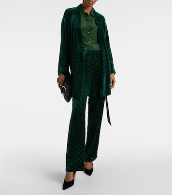 Camicia in seta crêpe de chine | Gucci