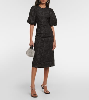 Midikleid aus Jacquard | Ganni