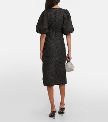 Midikleid aus Jacquard | Ganni
