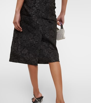 Midikleid aus Jacquard | Ganni