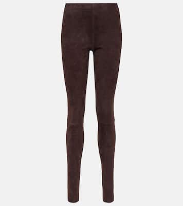Carolyn suede leggings | Stouls