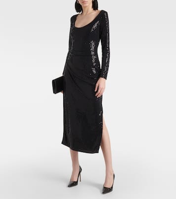 Vestido midi Jude adornado | Markarian