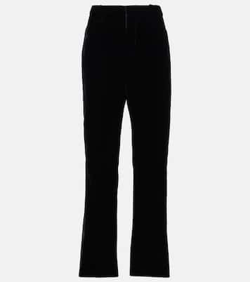 Pantaloni regular Wallis in velluto | Tom Ford