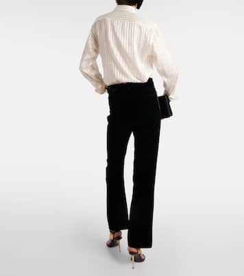 Pantaloni regular Wallis in velluto | Tom Ford