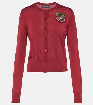 Cardigan in seta | Dolce&Gabbana