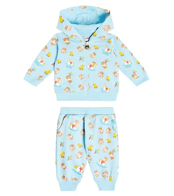 Bebé - chándal de algodón estampado | Moschino Kids