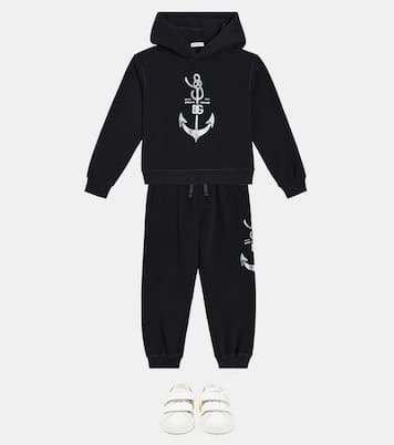 Pantalones deportivos de algodón | Dolce&Gabbana Kids
