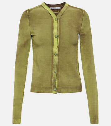 Cardigan Kaluminium in jersey | Acne Studios