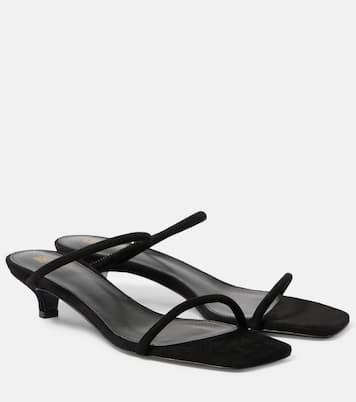 Sandali Minimalist 35 in suede | Toteme