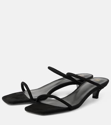 Sandali Minimalist 35 in suede | Toteme