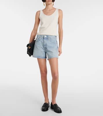Parker mid-rise denim shorts | Agolde