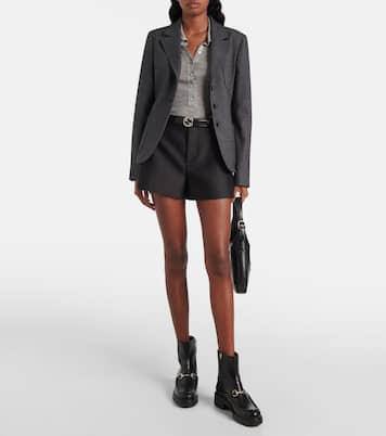 Horsebit leather ankle boots | Gucci