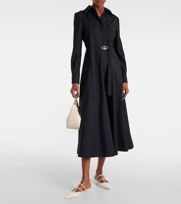 Mules Wispy Rockstud aus Leder | Valentino Garavani