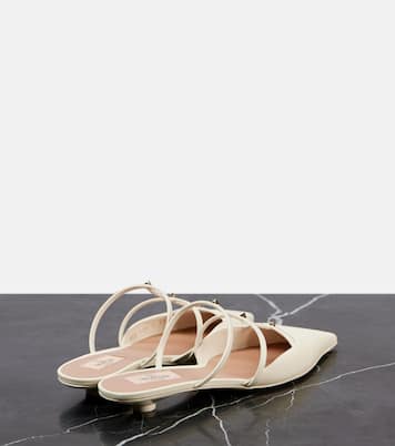 Mules Wispy Rockstud aus Leder | Valentino Garavani