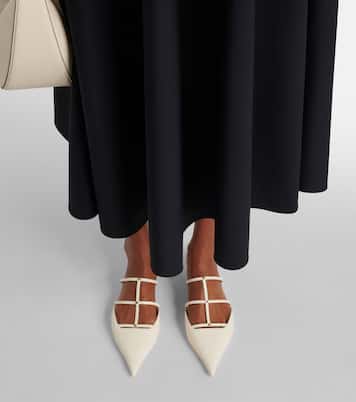 Mules Wispy Rockstud aus Leder | Valentino Garavani