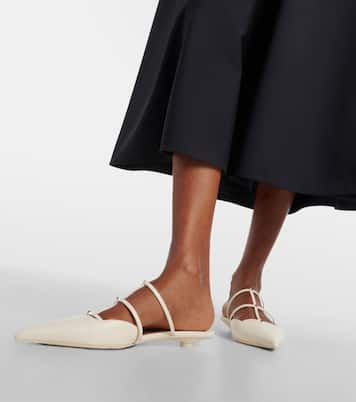 Mules Wispy Rockstud aus Leder | Valentino Garavani