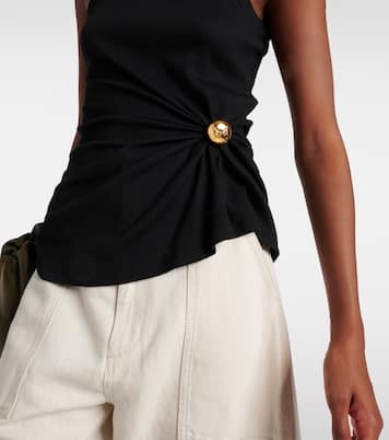 Top Pebble de mezcla de algodón | Loewe