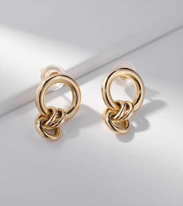 Orecchini pendenti Canis in oro 18kt | Spinelli Kilcollin