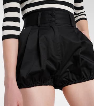 High-Rise Shorts aus Gabardine | Dolce&Gabbana